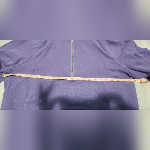 Lululemon Scuba Sweater Dark Lavender - Picture 8 of 8